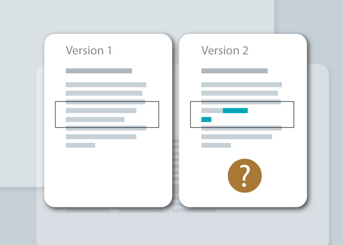 proCONTRACTS AI Dokumentenvergleich